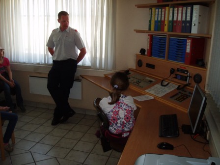 Besuch bei der Feuerwehr