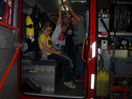 Besuch bei der Feuerwehr