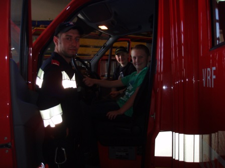 Besuch bei der Feuerwehr