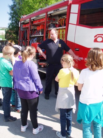 Besuch bei der Feuerwehr