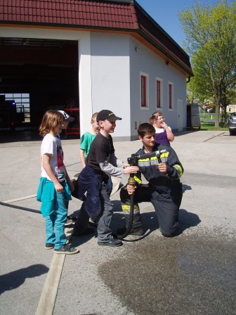 Besuch bei der Feuerwehr