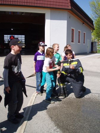 Besuch bei der Feuerwehr