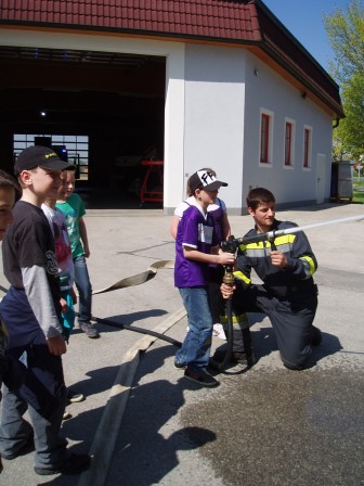 Besuch bei der Feuerwehr