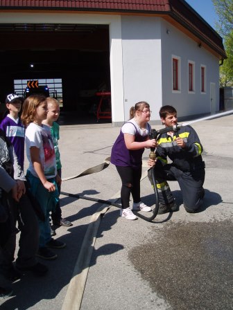 Besuch bei der Feuerwehr