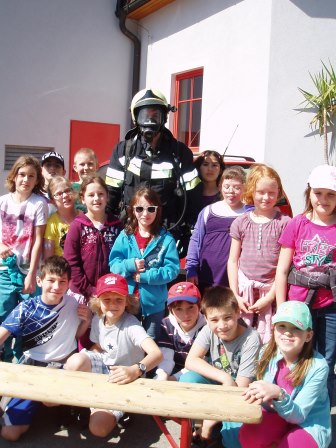 Besuch bei der Feuerwehr