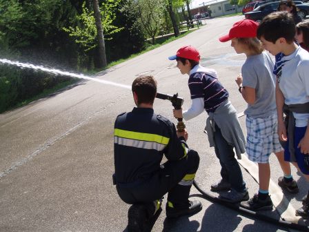 Besuch bei der Feuerwehr