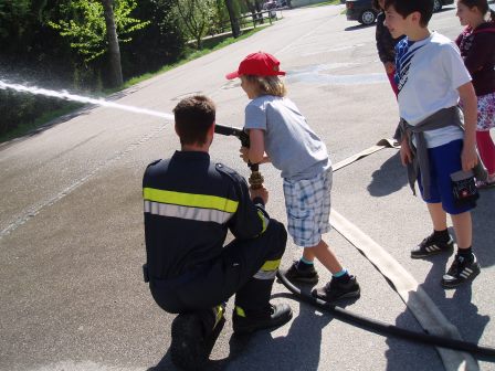 Besuch bei der Feuerwehr