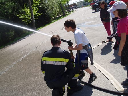 Besuch bei der Feuerwehr