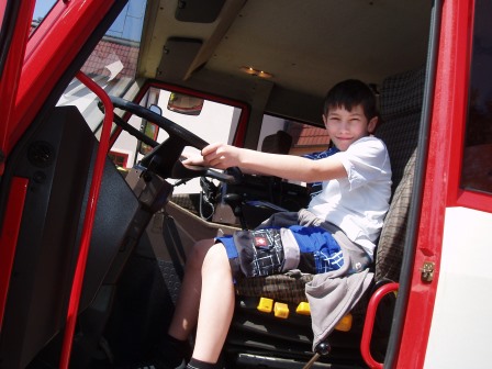 Besuch bei der Feuerwehr