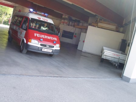 Besuch bei der Feuerwehr