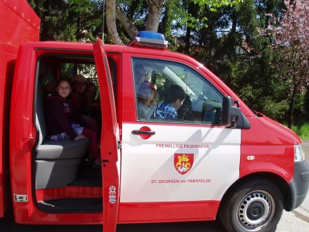 Besuch bei der Feuerwehr