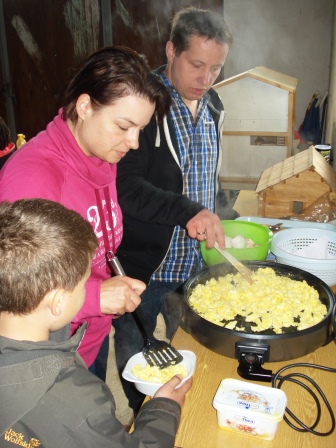 Zu Besuch bei Familie Gstettenhofer