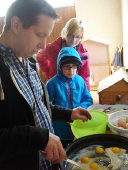 Zu Besuch bei Familie Gstettenhofer