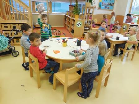 1a und 1b im Kindergarten
