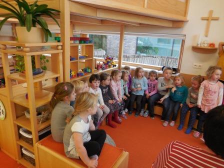 1a und 1b im Kindergarten