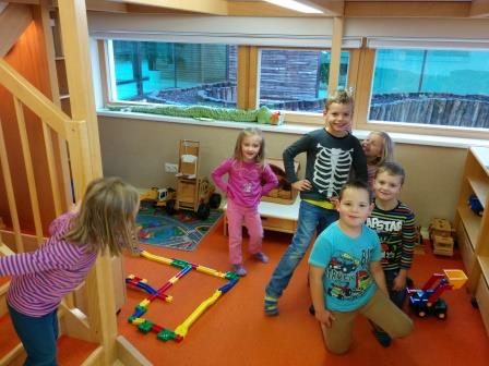 1a und 1b im Kindergarten
