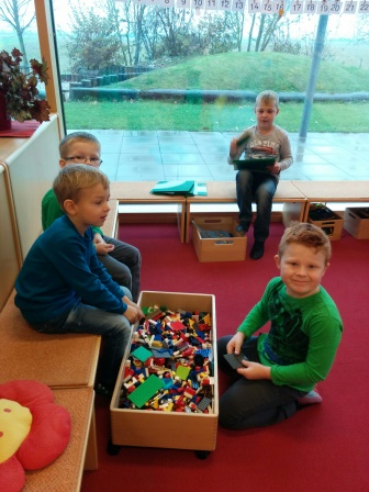 1a und 1b im Kindergarten