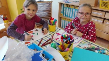 1a und 1b im Kindergarten