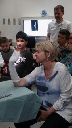 Krankenhausbesuch