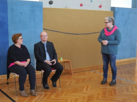 Verabschiedung von Fr. Buergermeister