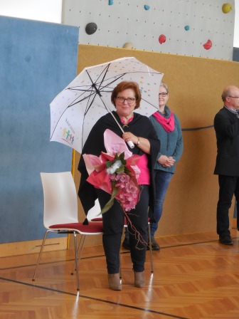 Verabschiedung von Fr. Buergermeister
