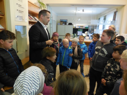 Besuch auf dem Gemeindeamt