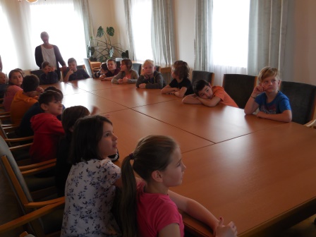 Besuch auf dem Gemeindeamt