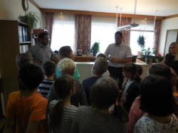 Besuch auf dem Gemeindeamt