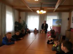 Besuch auf dem Gemeindeamt