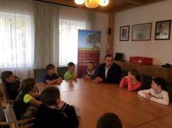 Besuch auf dem Gemeindeamt