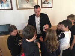 Besuch auf dem Gemeindeamt